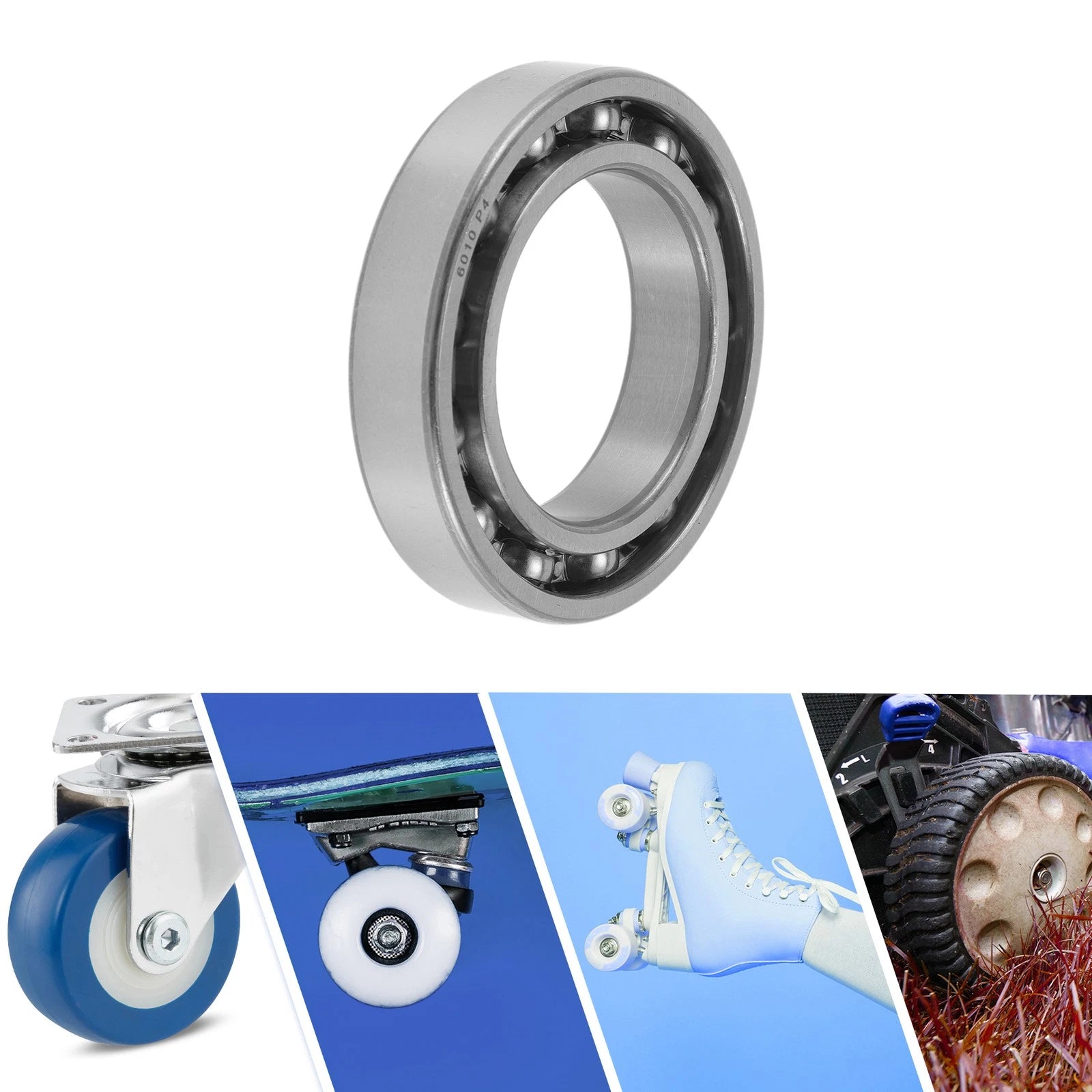Deep Groove Ball Bearing 50x80x16mm for Scooter Skateboard (6010)