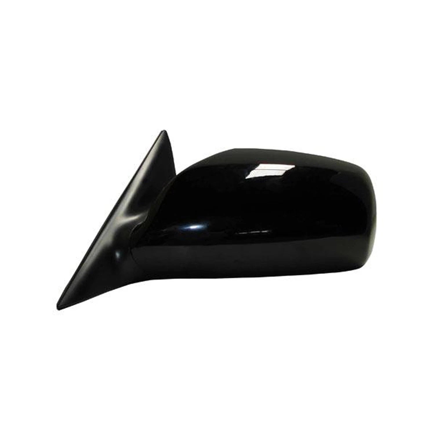Replacement Ready to Paint Driver Side Power Door Mirror w/o Heated Glass