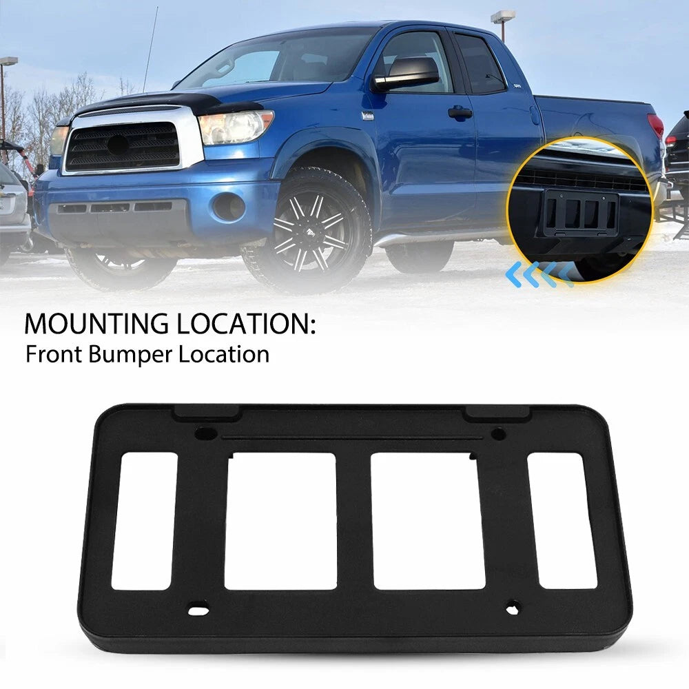 License Plate Front Mounting Bracket for Toyota Tundra (2007–2013)