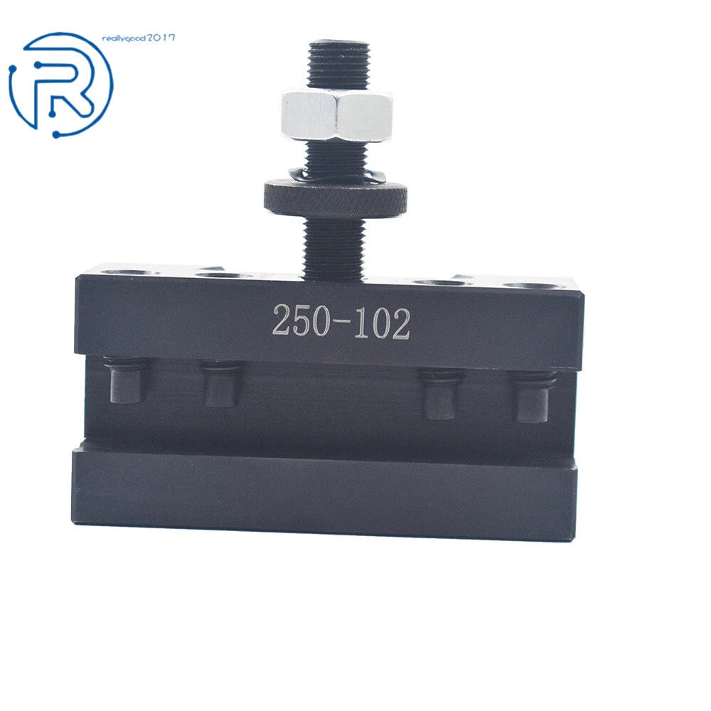 2Pcs Quick Change Tool Post Holder for Lathe 6-12" (Fits Various Models)