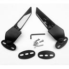 Wind Swivel Wing Rearview Side Mirrors for Kawasaki Ninja 250 300 400 650 ZX6R