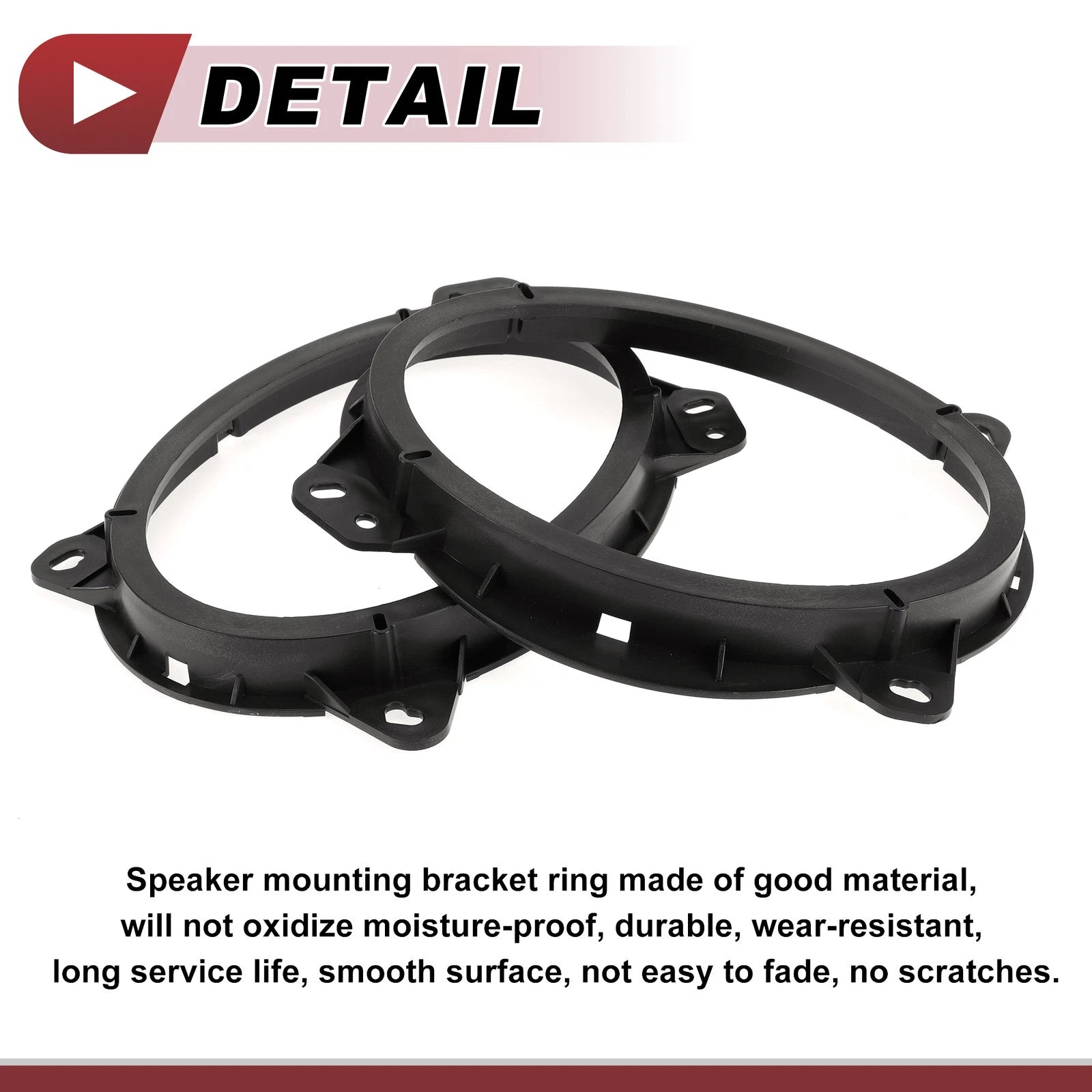 Set of 2 Speaker Spacer Rings for Toyota 4Runner (2003–2009) 6"x9"