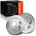 Drilled Brake Rotors for Ford Escape, Fusion, Lincoln MKZ, MKC (2013–2020)