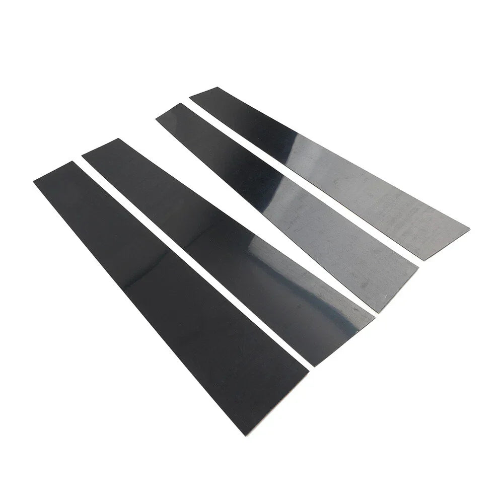 Pillar Post Set Door Window Trim Covers for Dodge Ram 1500 (2019-2024)