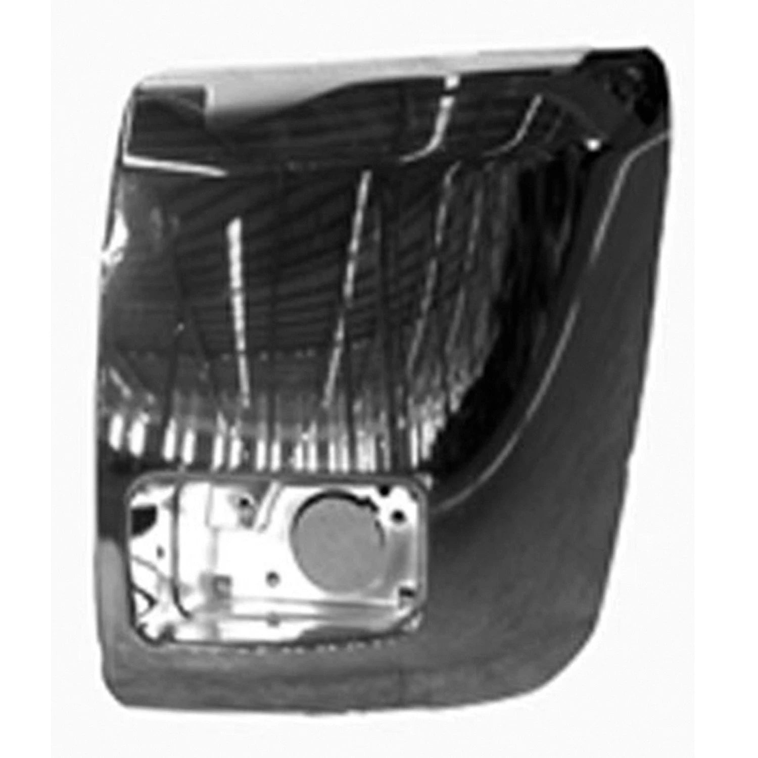 Replacement Chrome Driver Side Front Bumper End for Toyota HiLux (2005–2015)