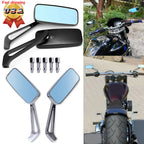 8mm 10mm Side Mirrors for Kawasaki Vulcan VN800 VN900 VN1500 (1996–2009)