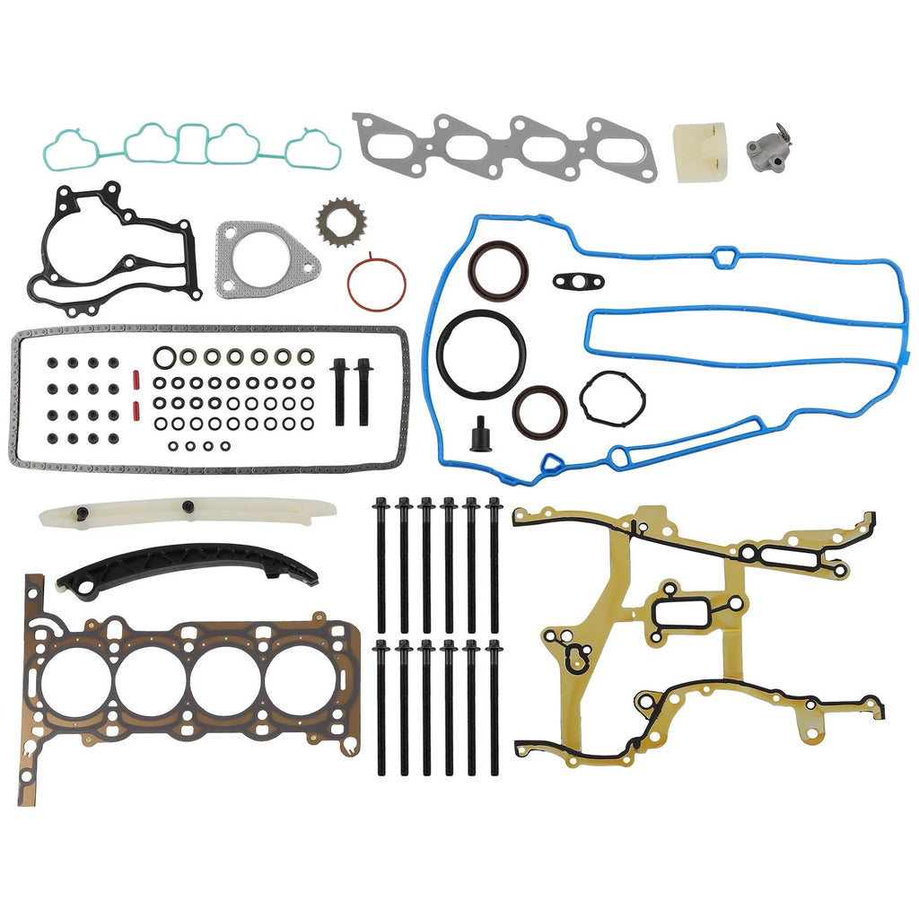 Head Gasket Bolts Set with Timing Chain Kit for Chevrolet Cruze Buick Encore (2011–2019)