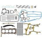 Head Gasket Bolts Set with Timing Chain Kit for Chevrolet Cruze Buick Encore (2011–2019)