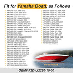 5Pcs Drain Plug Assembly for Yamaha F2D-U2280-10-00 (FAT SXT SAT RX XAT)
