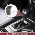 Dodge Journey Gear Shift Knob Cover 2011-2020 Black Beige Faux Leather
