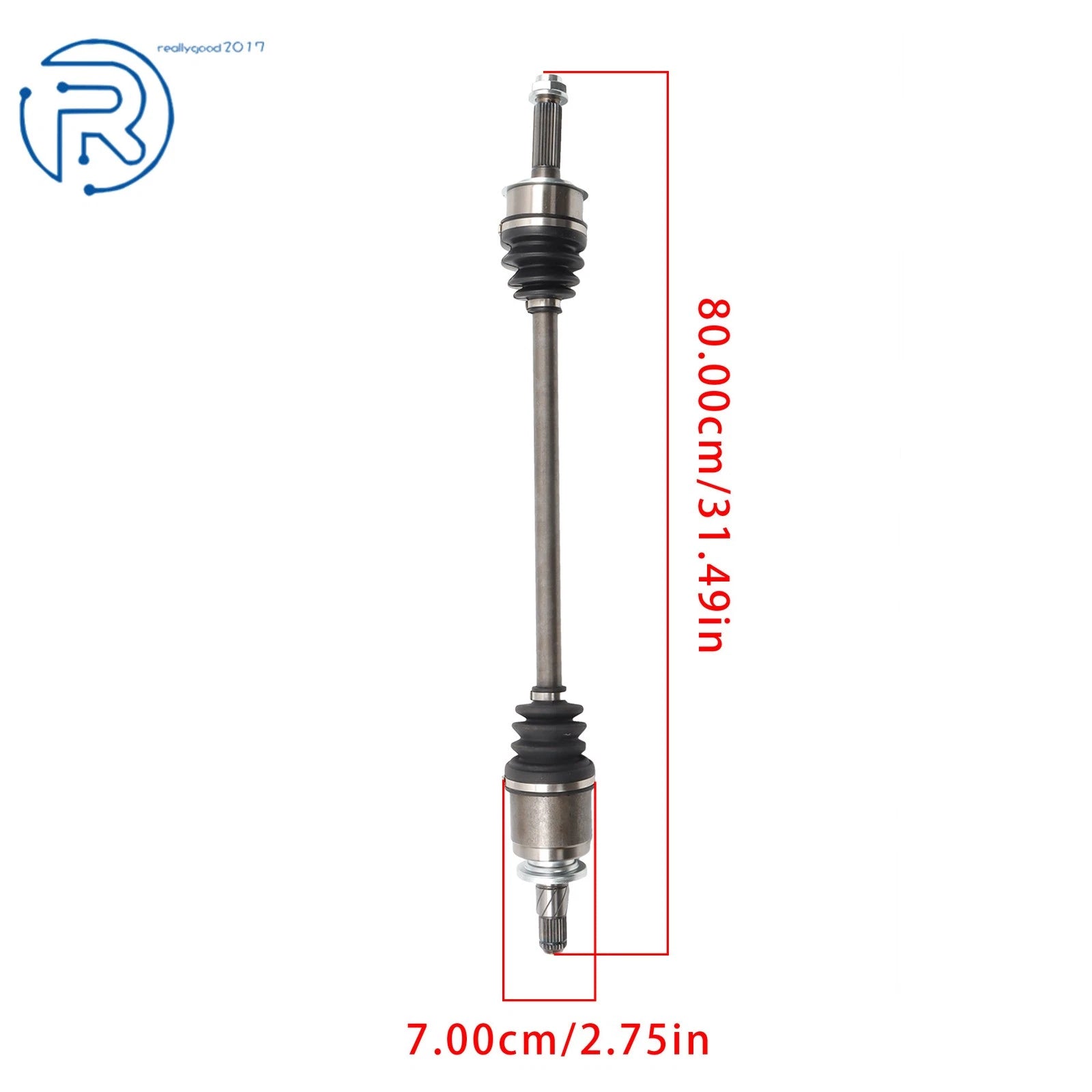 Set of 2 CV Axle Shafts for Subaru Outback (2005–2009) 28421AG02A