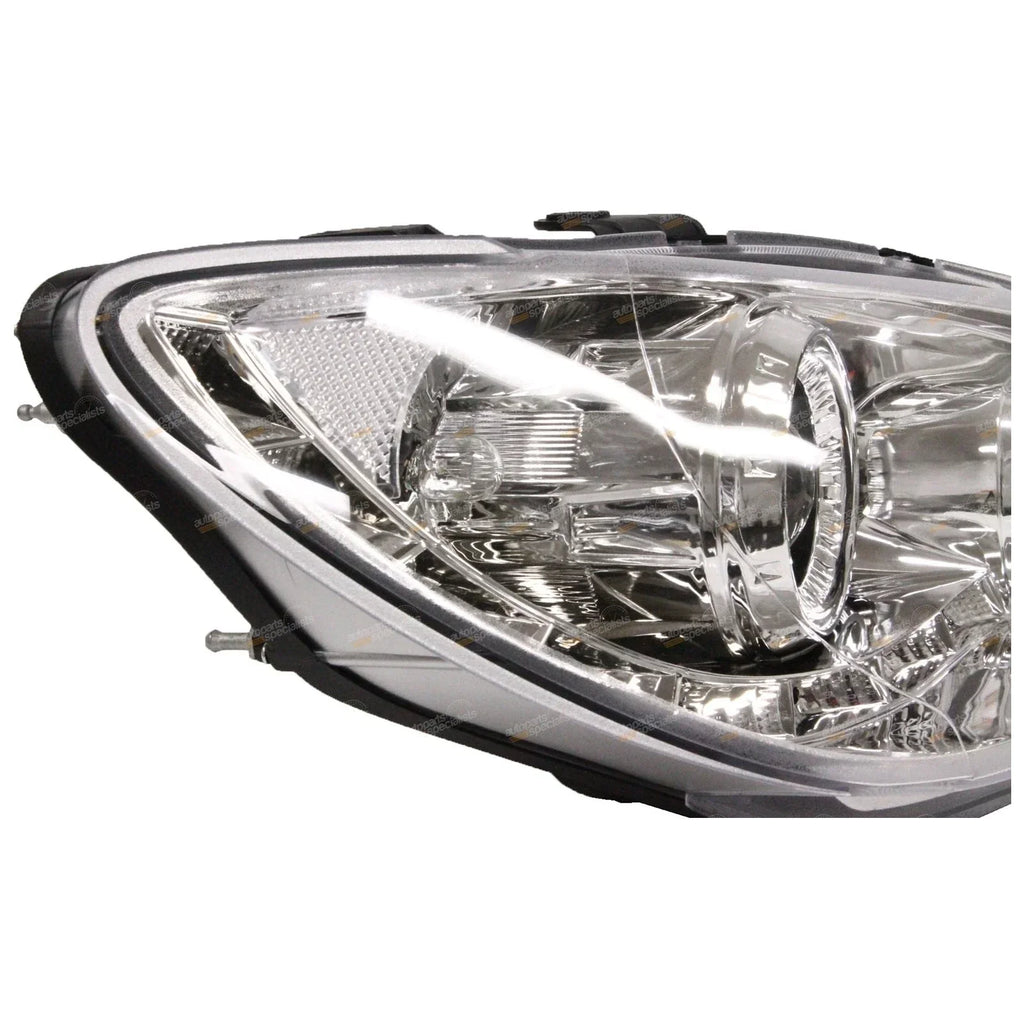 LH+RH Chrome LED Projector Headlights Subaru Impreza (2005 - 2007)