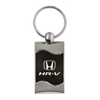 Black Rectangular Wave Keychain - Officially Licensed for Honda HR-V