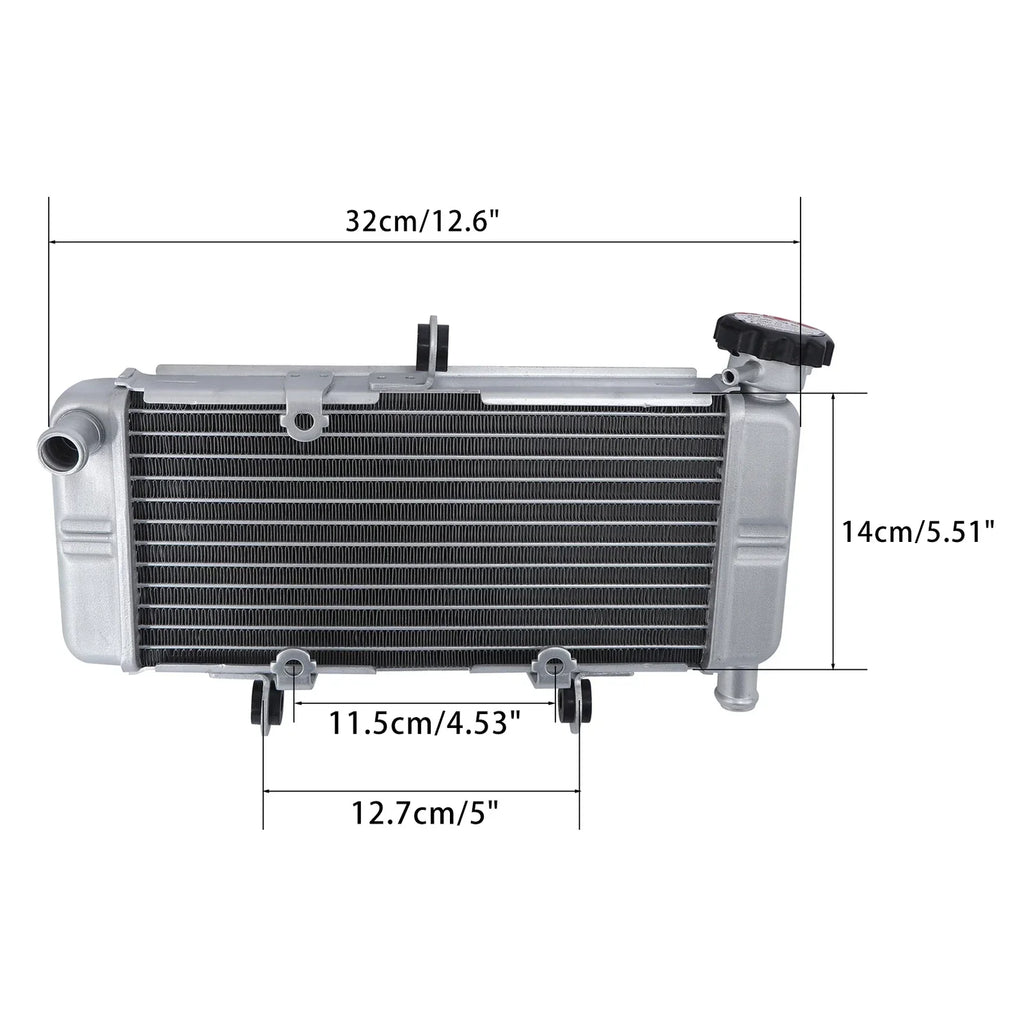 Silver Radiator Cooler for Honda CB300F CBR300R (2015-2018)