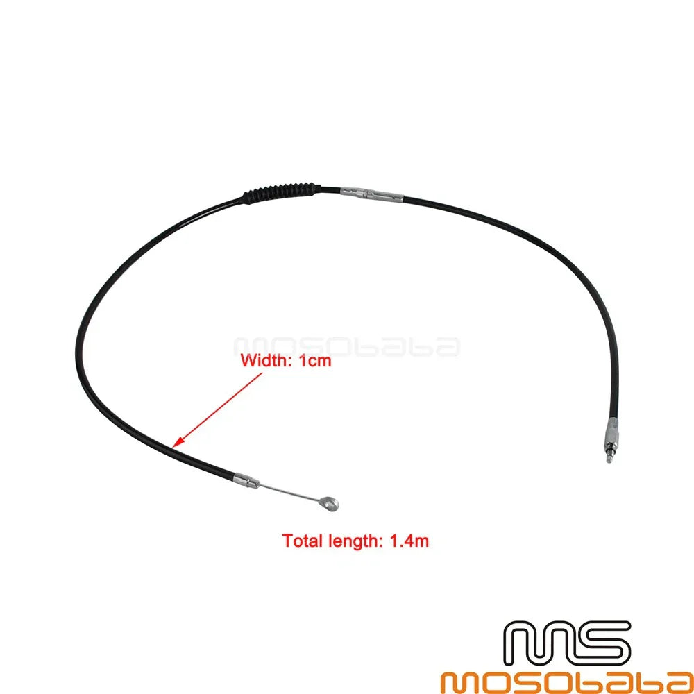 1.4M Stainless Clutch Cable for Harley Sportster XL883 XL1200 (1996-2015)