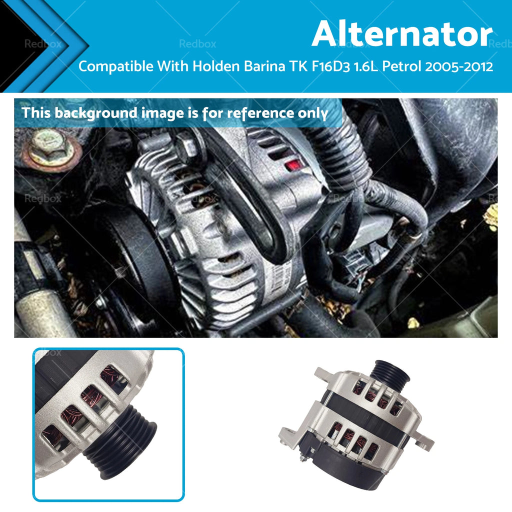 Alternator for Holden Barina TK F16D3 1.6L Petrol (2005–2012) 12V 85A