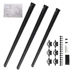 Truck Bed Rails Tie Down Rail for Jeep Gladiator JT (2020–2023) 82215956 Aluminum