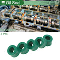Set of 5 Oil Seal Ring for Rotary Shaft 6x12x8mm High Pressure
