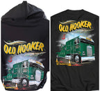 Old Hooker Graphic T-Shirt & Hoodie for Big Rig Trucks