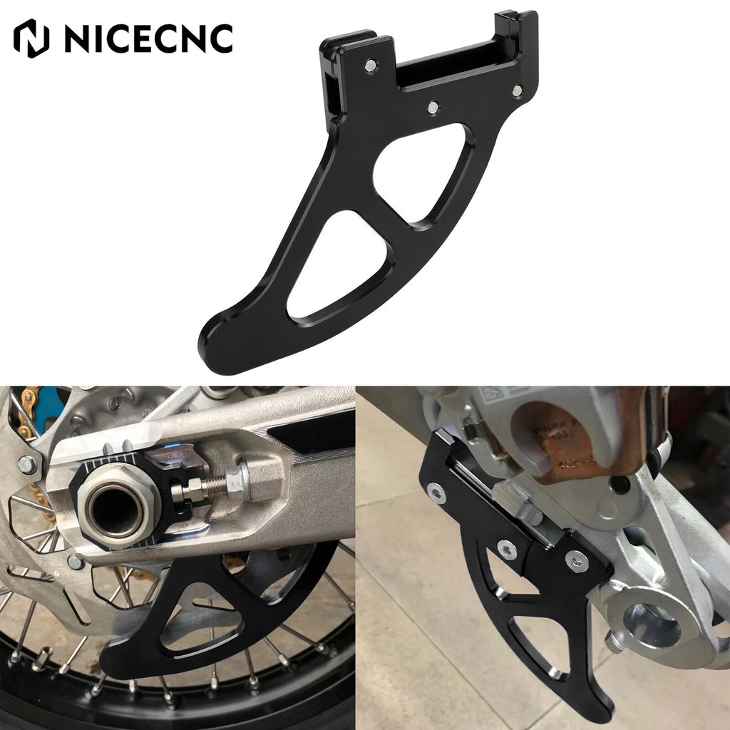 CNC Rear Brake Disc Guard for KTM 125 150 250 300 350XCF-W EXC XCW SX XC (2004–2023)