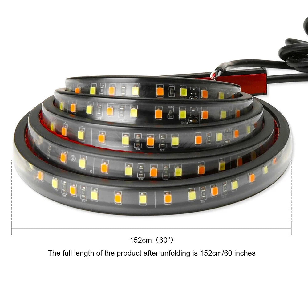 2X 60" LED Side Step Light Running Board Strips for Dodge Ram 1500 2500 3500