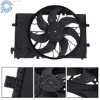 Radiator Cooling Fan Assembly for Mercedes-Benz C230 C240 C280 C320 C350