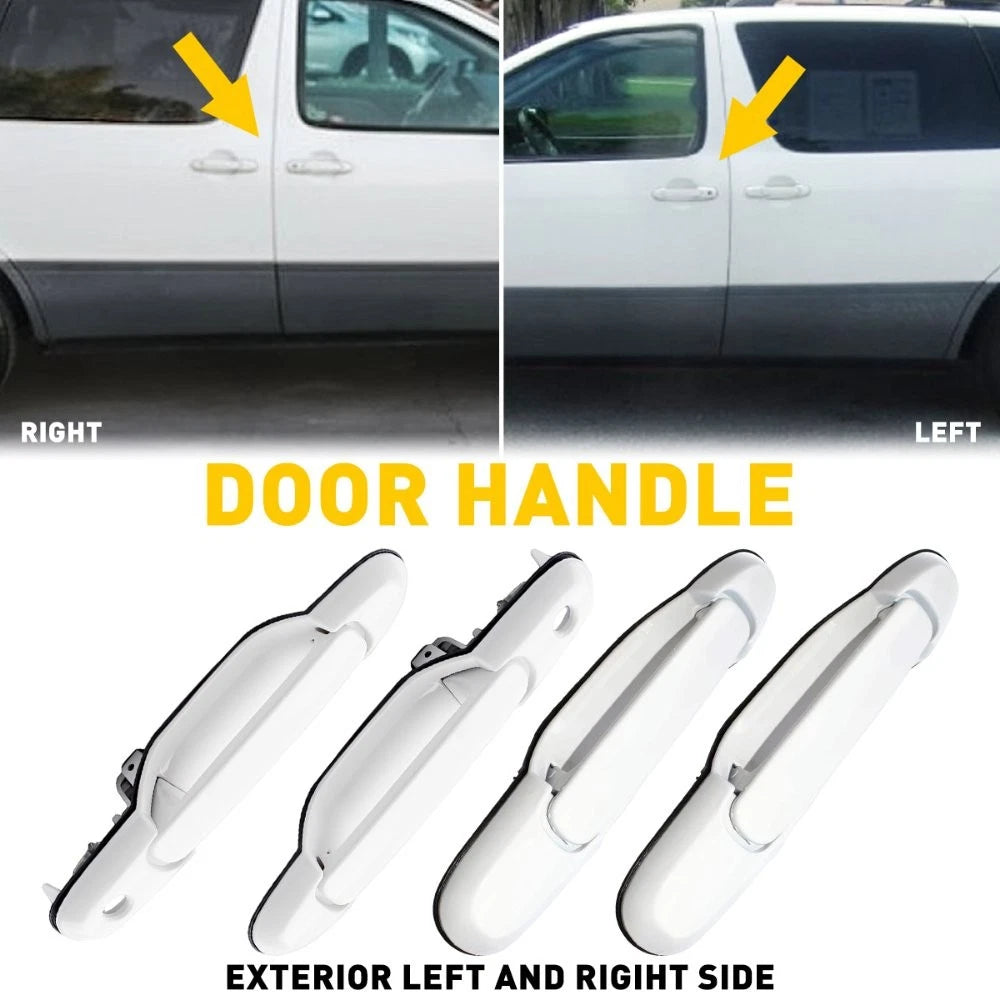 Outside Sliding Door Handle Set of 2 for Toyota Sienna (80357, TO1310126)