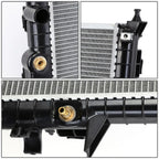 Aluminum Core Radiator for Mercedes ML320/ML430/ML500 (1998–2005) DPI 2190