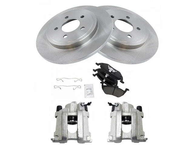 Rear Brake Pad Rotor and Caliper Set for Mazda Tribute (2005–2006, 2008) BN671JZ