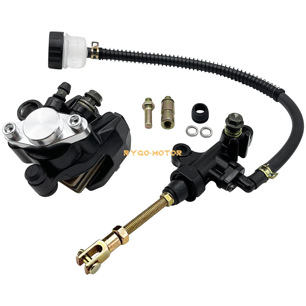 Rear Brake Master Cylinder & Caliper W/Pads for Yamaha Banshee 350 (1987–2006)