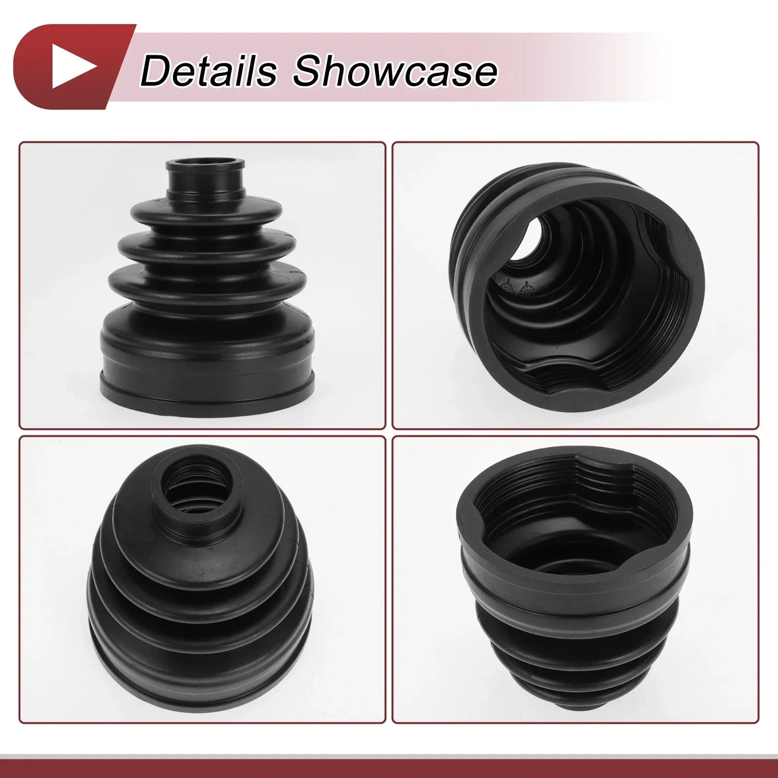 Inner CV Joint Boot Kit with Clamps for BMW X3 (2018-2024)