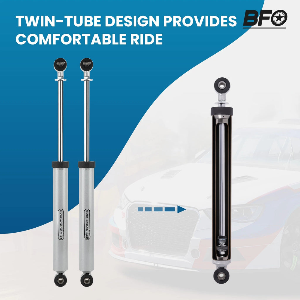 4" Lift Kit with Shocks for Jeep Wrangler JK Unlimited (2007–2018)