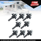 8pc Trailer Axle Kit for 2000 lb Trailer (Year Unspecified)