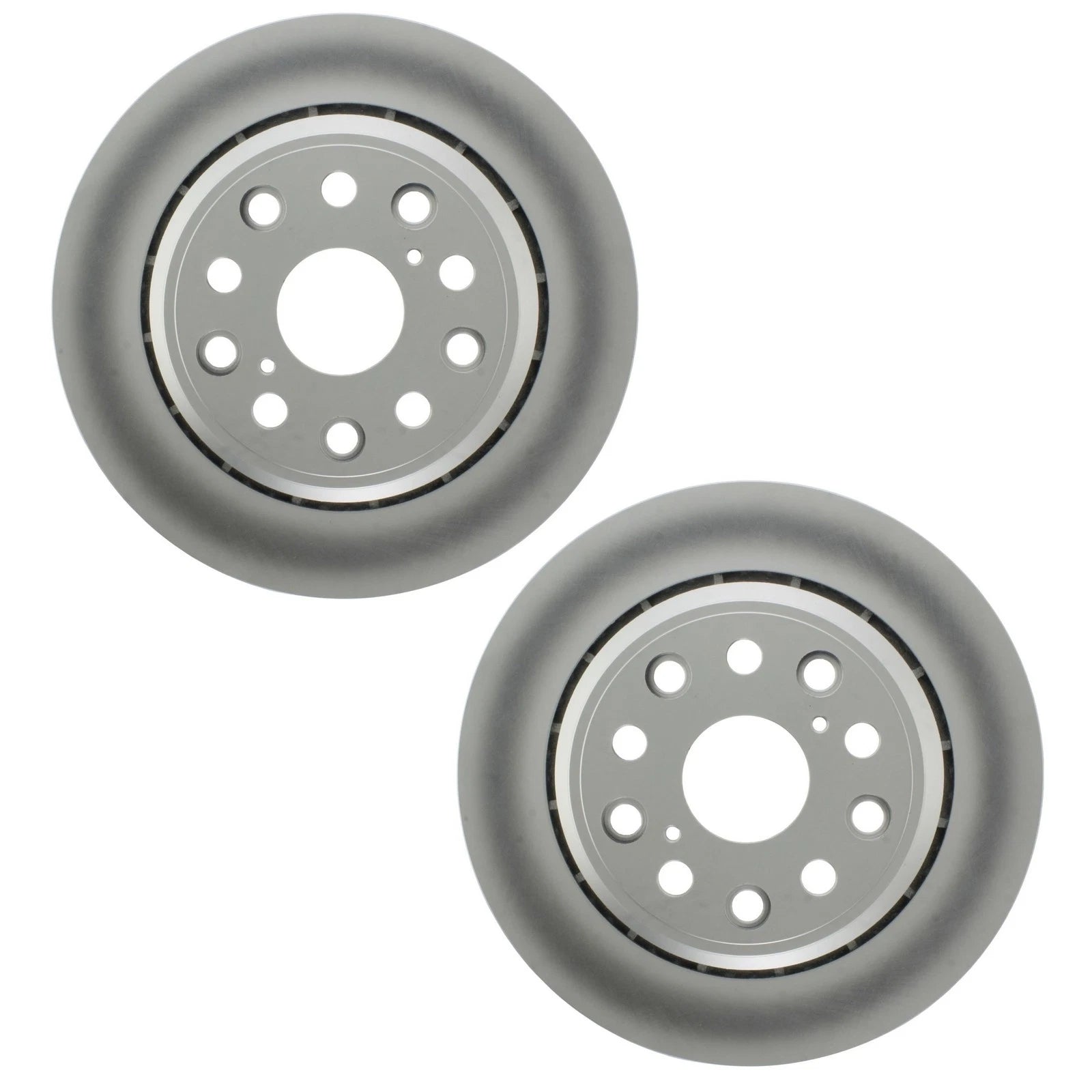 2X Brembo Rear 315mm Coated Vented Brake Disc Rotors for Lexus LS460 (2007–2017)