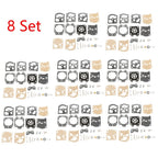 Set of 8 Carburetor Repair Kits for Echo CS301 CS320T CS341 CS350T Walbro K20-WAT