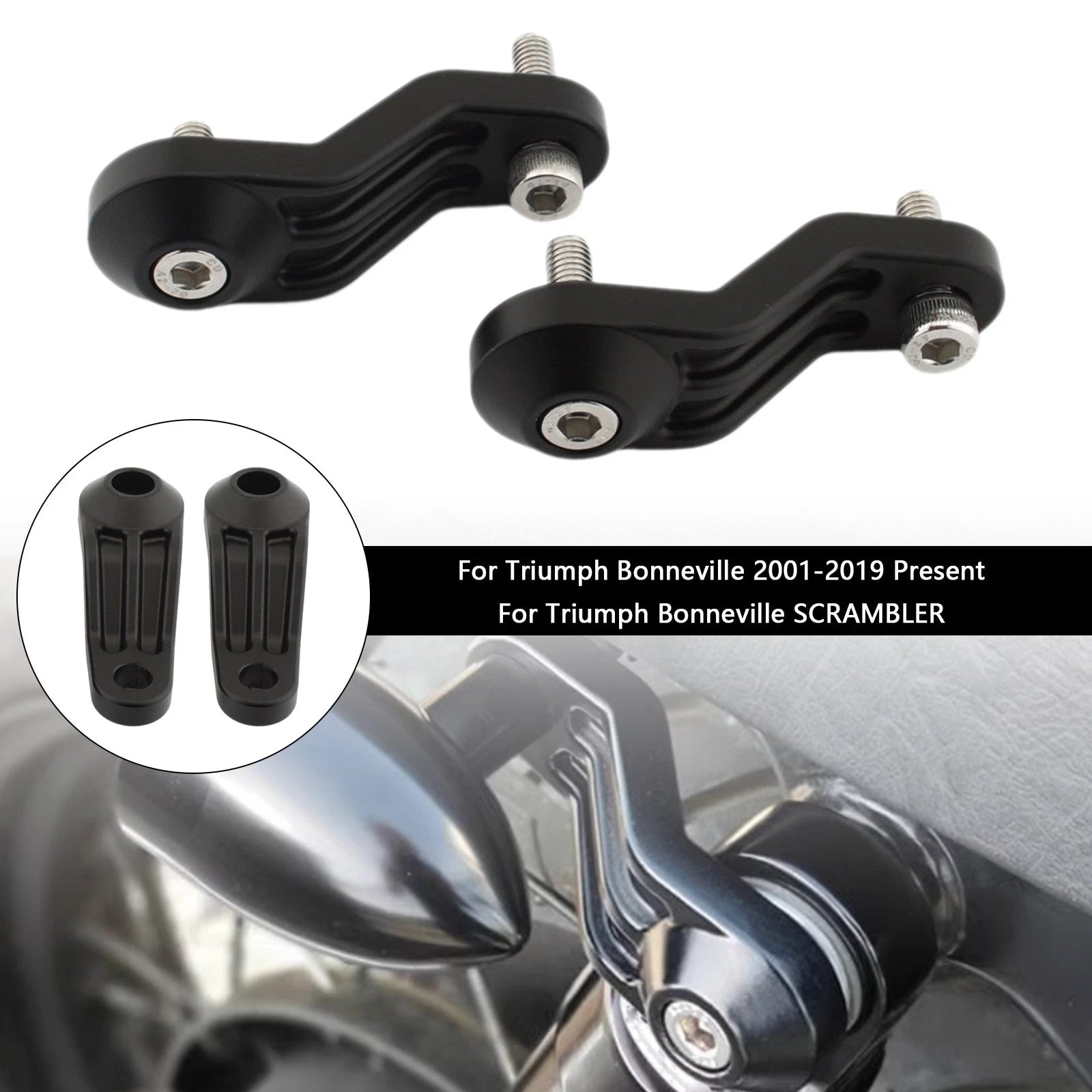 Rear Turn Signal Light Holder Bracket for Bonneville SE T100 T120 (2016–2023)