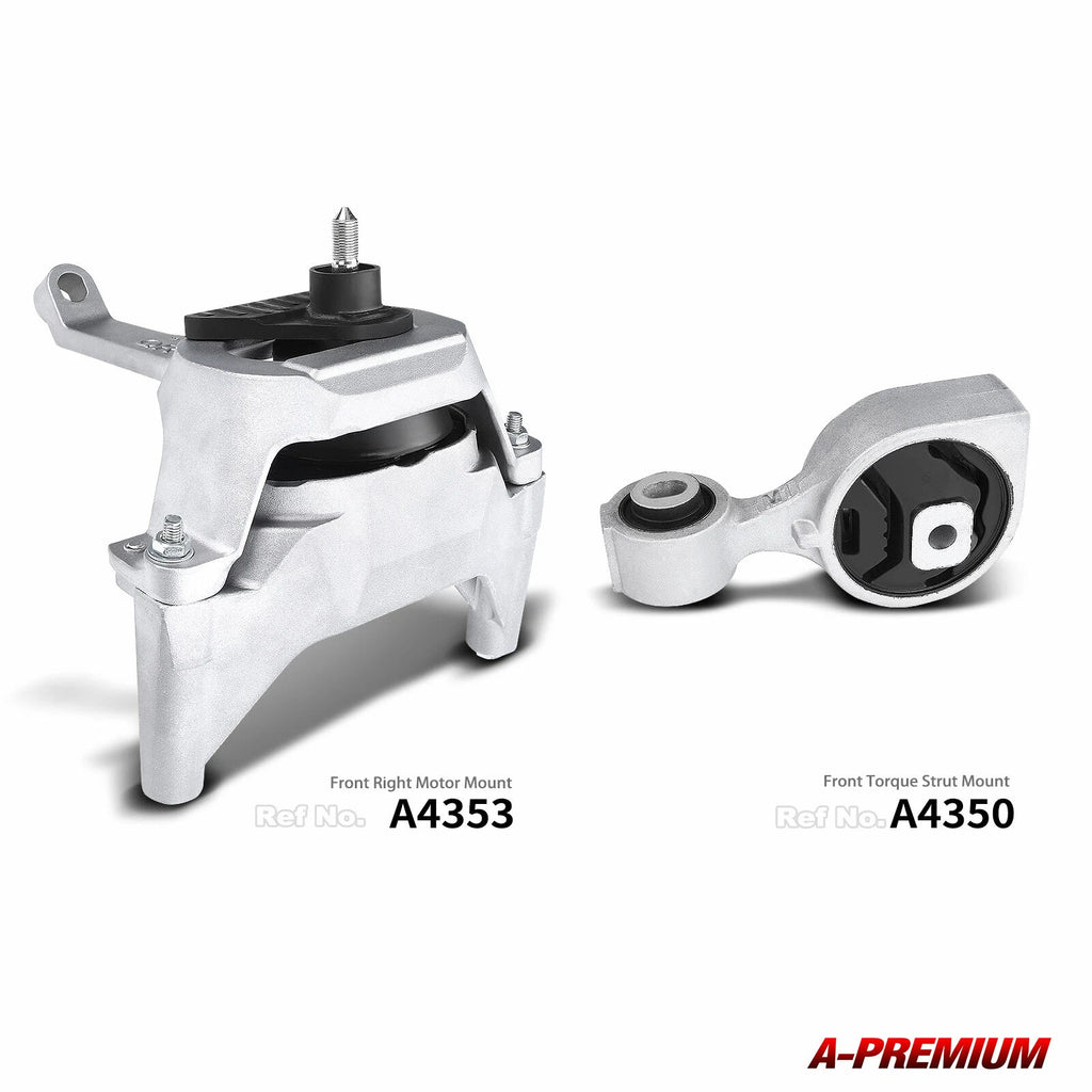 2X Engine Motor & Transmission Mount for Nissan Altima (2007-2013)
