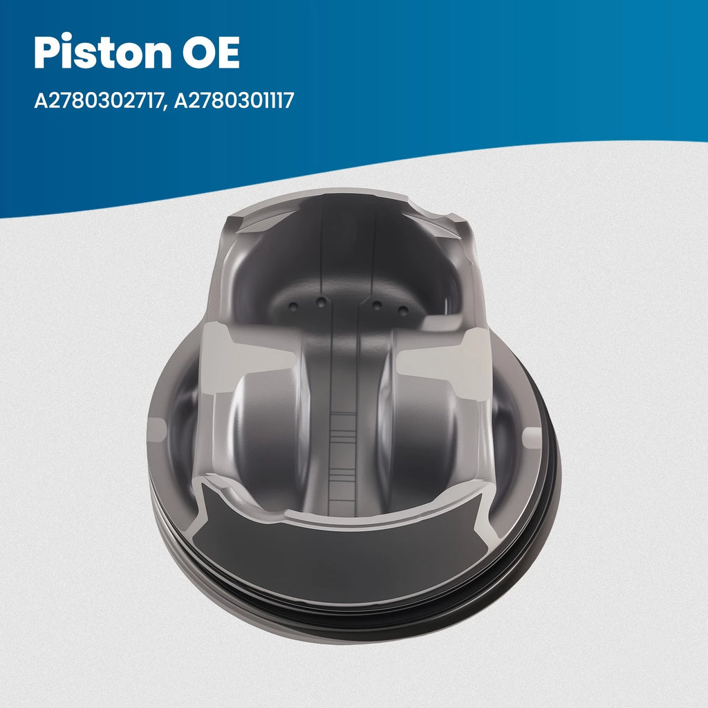 Piston & Ring Assembly for Mercedes CL550 E550 GL550 4.7L (2011–2017) A2780301517