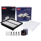 Tune Up Kit with 4 Spark Plugs & Boots for Santa Fe Sorento (L4 Theta II)