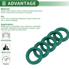 Set of 5 Oil Seal Rotary Shaft Seal 25x35x6mm High Pressure