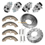 Front Brake Drum with 4 Wheel Cylinders for Honda Rincon 650 TRX650 (2003–2005)