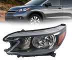 Halogen Left Driver Side Headlight for Honda CR-V (2012–2014)