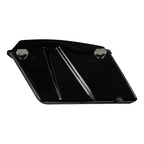 Matte Black Saddlebags Chrome Conversion Bracket for Harley Softail (1984-2017)