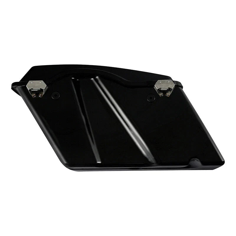 Matte Black Saddlebags Chrome Conversion Bracket for Harley Softail (1984-2017)