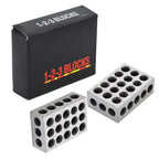 Matched Pair 1-2-3 Blocks for Machinist Jig (Ultra Precision)