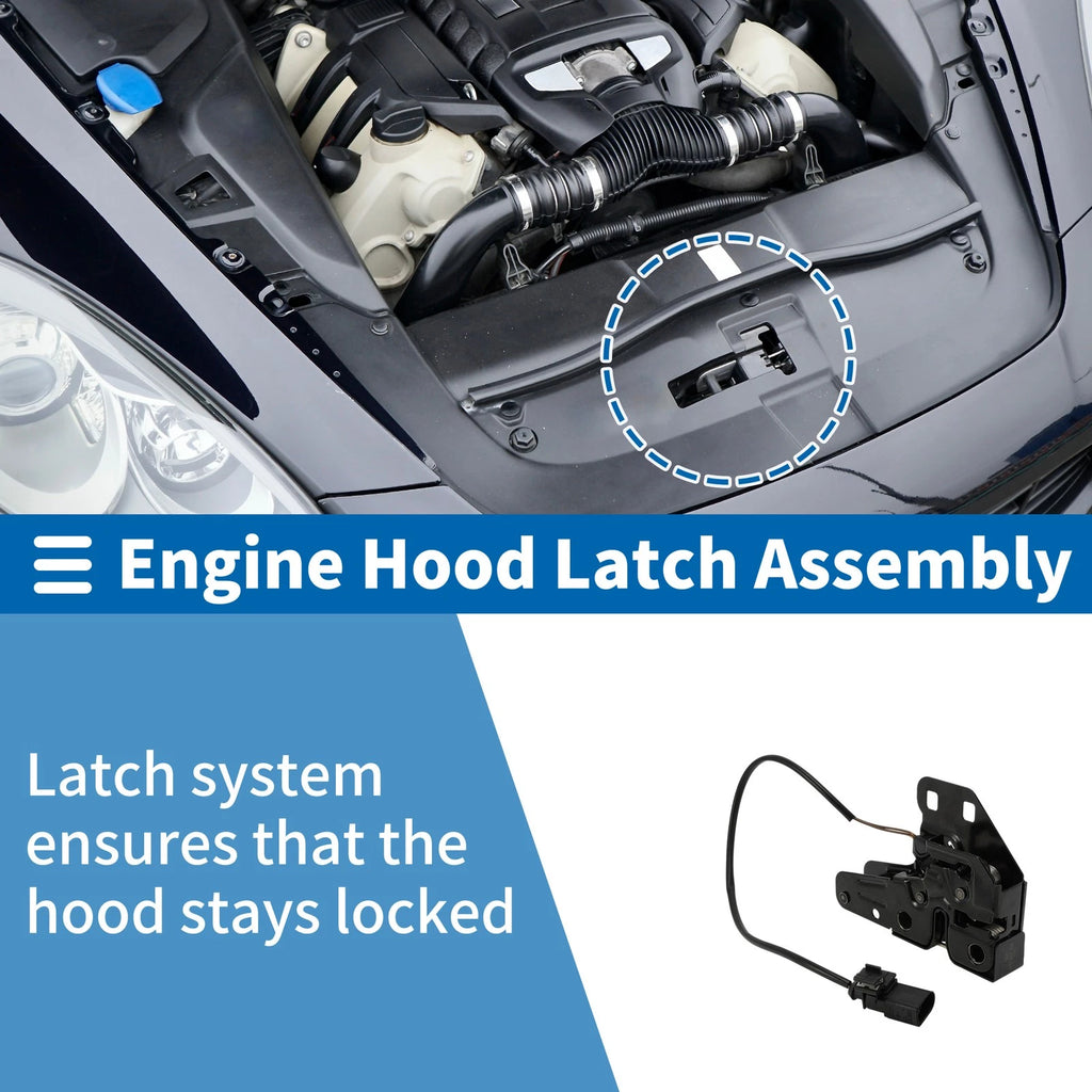 Hood Latch Assembly for Audi S4 (2001–2009) No. 4FD823509