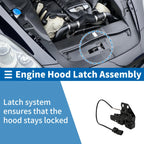 Hood Latch Assembly for Audi S4 (2001–2009) No. 4FD823509