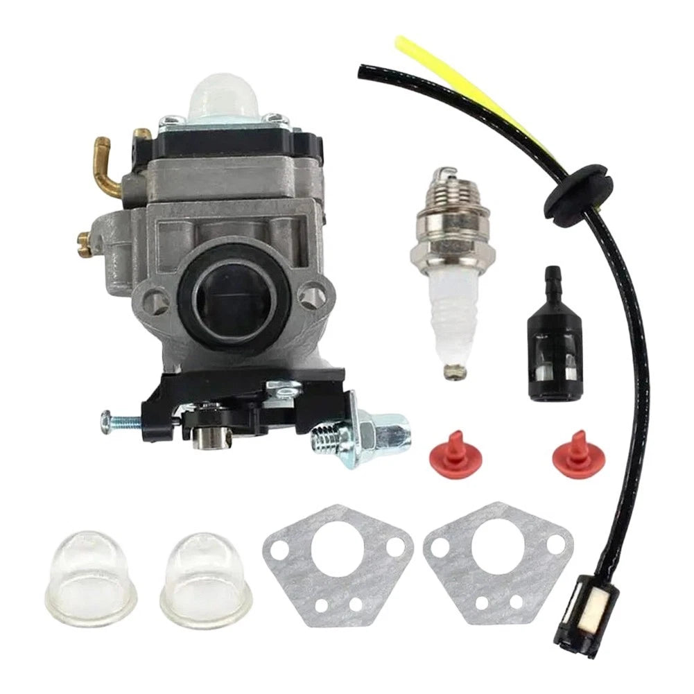 Carburetor Kit 15mm Venturi for ATVs Pocket Bikes Garden Equipment