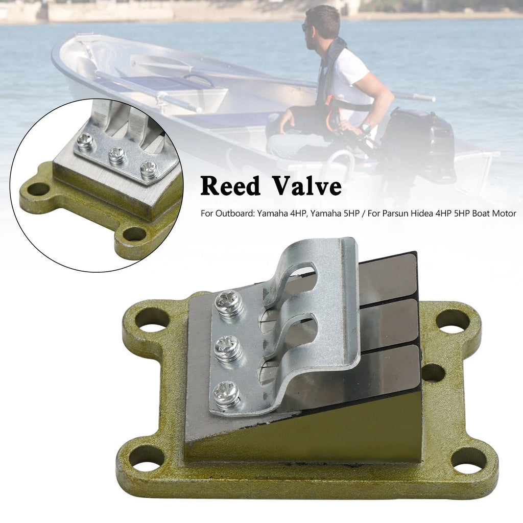 Reed Valve Assy for Yamaha 2 Stroke 4HP 5HP Outboard Motor (U3)