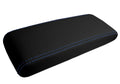 Console Lid Pull Over Cover for Toyota Supra (1986–1992) Blue Stitch